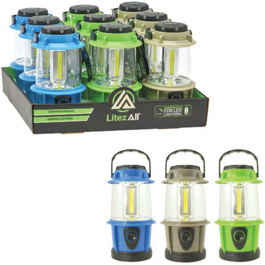 LitezAll Mini COB LED Lantern with Dimmer
